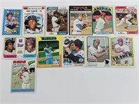 (12) Rod Carew/ Joe Morgan Baseball Cards