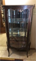 Antique French Curve China Cabinet