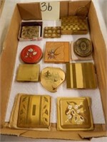 Flat Of Assorted Compacts
