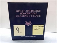 Great Americans Honored U.S. Coins & Stamps