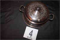 Wallace Bros. Silver Co. Serving Dish with Lid,