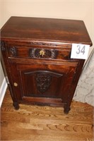 Antique Cabinet, Beautifully Carved, Top Drawer