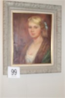 Framed Oil on Canvas, 26” x 22”