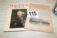 (2) Books, The Hudson River School landscape art