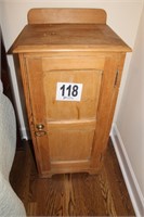 Antique Cabinet, (3) Shelves Inside, Mixed Wood,