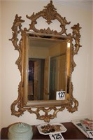 Mirror with Beveled Mirrored Edges-  48” tall x
