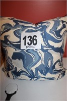 Indigo Print Decorative Pillow