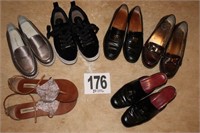 (6) Pair Ladies Shoes, size 8