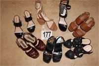 (7) Pair Ladies Shoes, size 8