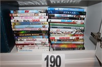 Approx. 30 DVDs