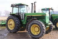 JOHN DEERE 4555 MFWD TRACTOR -7552 HRS