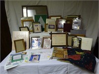 Counted Cross Stitch Kits, Completed Items