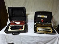 (2) Vintage Typewriters
