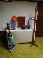 TV, Lamps, Coat Tree, Vacuum