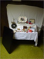 Card Table, Party Ware, Knick Knacks