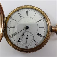 WALTHAM POCKET WATCH - 17j - 18s