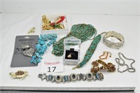 Box of Costume Jewelry