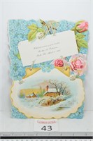 Vintage Card Bertha Patterson Bath ILL