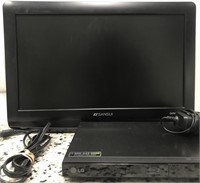 Sansui 19in LCD TV w LG Blu Ray Player
