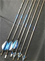 Maxima Blu Archery Arrows 6-Pack