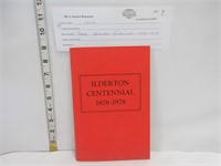 BOOK: ILDERTON CENTENNIAL 1876-1976
