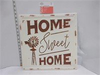 SIGN: HOME SWEET HOME-METAL