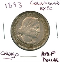 1893 Columbian Expo U.S. Half Dollar - First