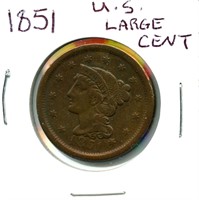 1851 U.S. Large Cent