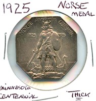 1925 Norse American Medal - Centennial Minnesota