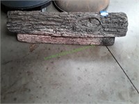 (2) Concrete Logs