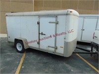 2003 Doolittle 6' x 12' SA enclosed trailer, ...