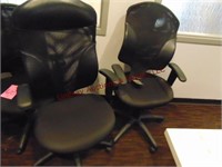 (2) Rolling Office Chairs( 1 broken)