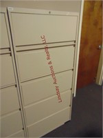 5 drawer lateral file cabinet: 30x18x64