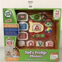 LEAP FROG MAGNETIC LETTER SET AGES 2+