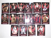 Star Wars Heroes of The Resistance Set of 16 cards