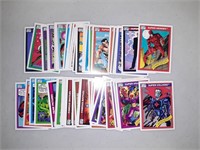 Lot of 55 1990 Marvel Universe Series 1 cards