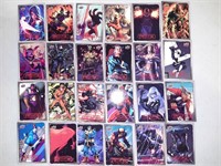 Lot of 24 2015 Marvel Dossier cards