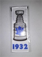 1932 Stanley Cup Mini Banner 2017 TML Centennial