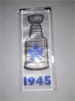 1945 Stanley Cup Mini Banner 2017 TML Centennial