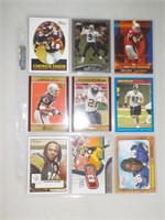 Lot of 9 NFL Football cards Leinart