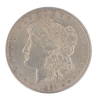1891 Philadelphia AU Morgan Silver Dollar