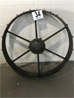 Steel Wagon Wheel #4 (Big) 32" Round