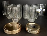 Juice Glasses and Jelly Jars