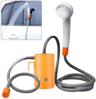 PORTABLE OUTDOOR CAMPING SHOWER SET