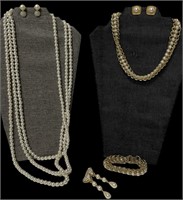 Faux Pearl Costume Jewelry Assortment
