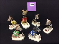 Greyhound Bobble Headed Racing Dogs