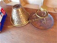 Box Lot - Brass Candle Holder