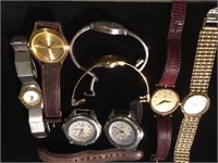 Lot #2 Wrist Watches Gucci, Cartier and more ,,,