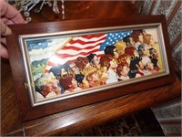 Assorted Wall Art, incl Rockwell "America"