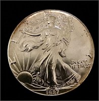 BB 1987 American Eagle .999 Silver